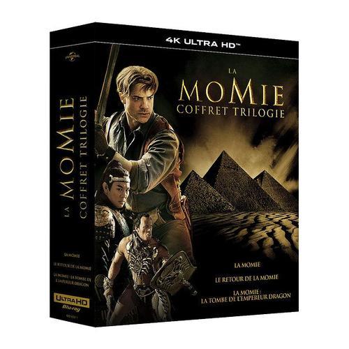 La Momie - Coffret Trilogie : La Momie + Le Retour De La Momie + La Momie - La Tombe De L'empereur Dragon - 4k Ultra Hd