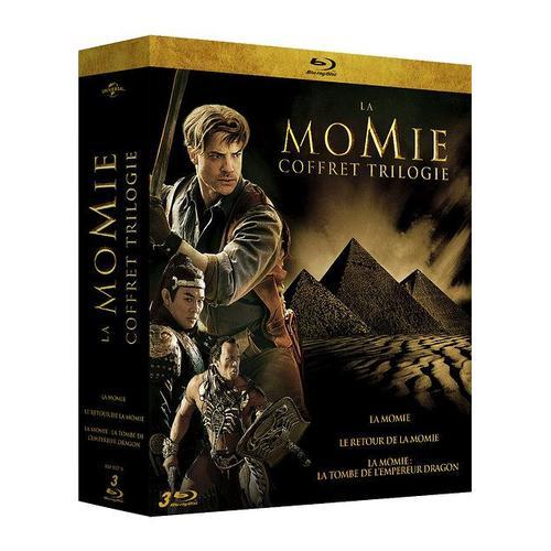 La Momie - Coffret Trilogie : La Momie + Le Retour De La Momie + La Momie - La Tombe De L'empereur Dragon - Blu-Ray
