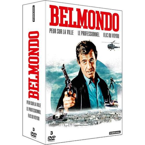 Belmondo - Coffret : Peur Sur La Ville + Le Professionnel + Flic Ou Voyou - Pack