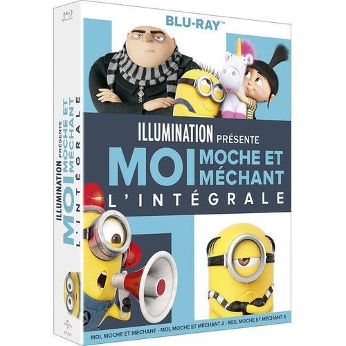 Moi, Moche Et Méchant 1, 2 Et 3 - Blu-Ray