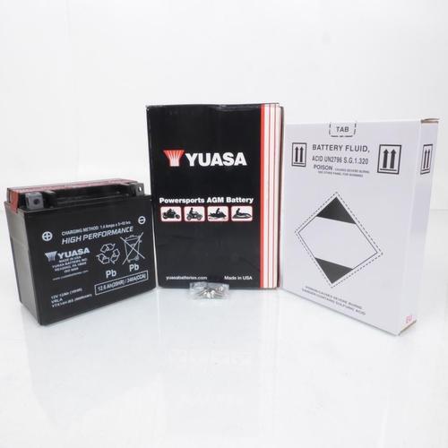 Batterie Yuasa Pour Moto Yamaha 1000 Fzr 1991 À 1995 Neuf