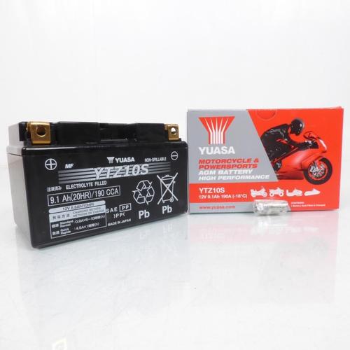 Batterie Yuasa Pour Moto Honda 600 Cbr Rr 2003 À 2016 Ytz10-S / 12v 8ah Neuf