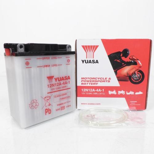 Batterie Yuasa Pour Moto Kawasaki 550 Gpz 1981 À 1984 Neuf