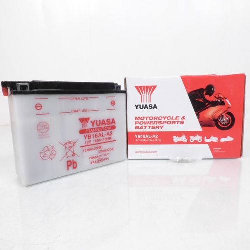 Batterie Yuasa Pour Moto Ducati 750 Ss Ie Après 2000 Yb16al-A2 Neuf