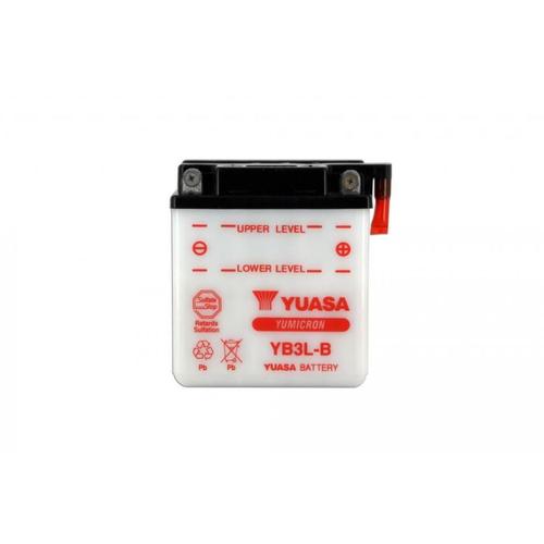 Batterie Yuasa Pour Moto Yamaha 80 Dtlc 1983 À 1992 Yb3l-B / 12v 3ah Neuf