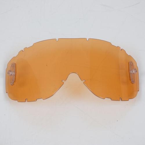 Visière Écran Simple Orange Masque Casque Smith Piston Pour Moto Cross Quad Neuf