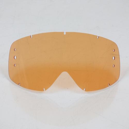 Écran Simple Orange Pour Masque Lunette Cross Smith Oakley Moto Quad Enduro Neuf