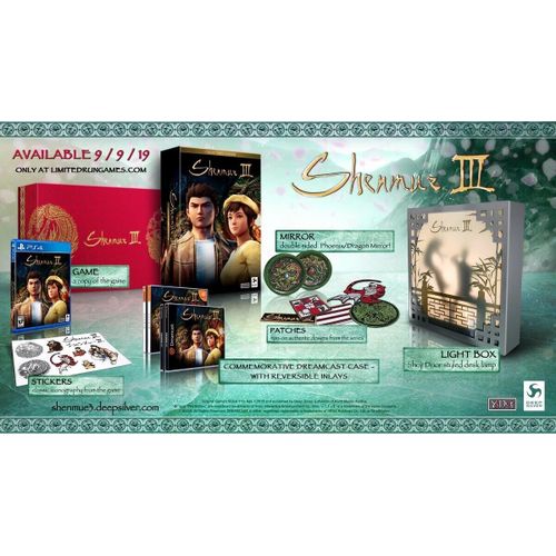 Shenmue 3 Iii Edition Collector - Ps4 (Limited Run Games)