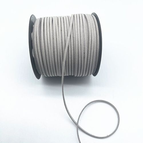 Ceinture De Cordon Tressée En Faux Daim Plat,5yards,3mm,En Cuir Velours Coréen,Perles Faites À La Main,Bracelet,Fabrication De Bijoux #H