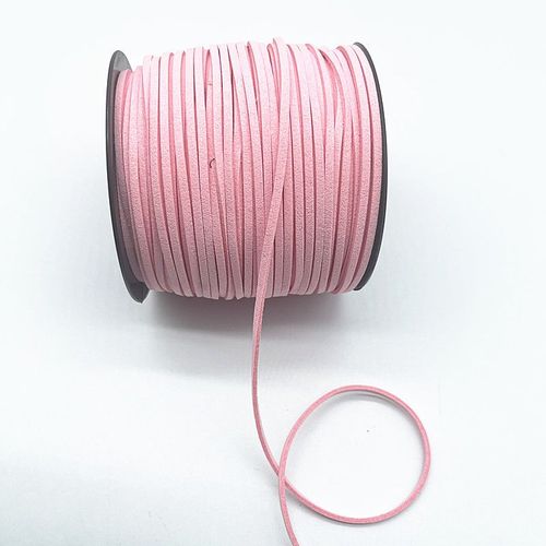 Ceinture De Cordon Tressée En Faux Daim Plat,5yards,3mm,En Cuir Velours Coréen,Perles Faites À La Main,Bracelet,Fabrication De Bijoux #E
