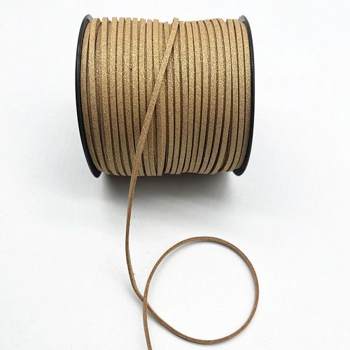 Ceinture De Cordon Tressée En Faux Daim Plat,5yards,3mm,En Cuir Velours Coréen,Perles Faites À La Main,Bracelet,Fabrication De Bijoux - Type P3
