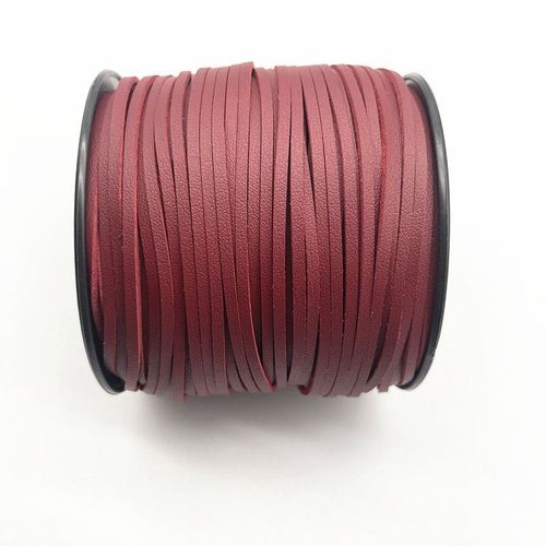 Ceinture De Cordon Tressée En Faux Daim Plat,5yards,3mm,En Cuir Velours Coréen,Perles Faites À La Main,Bracelet,Fabrication De Bijoux - Type P11