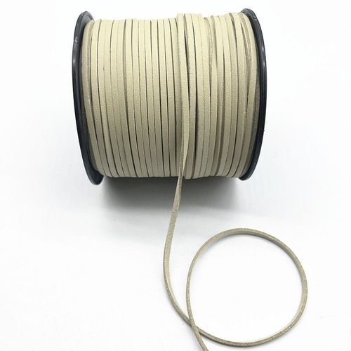 Ceinture De Cordon Tressée En Faux Daim Plat,5yards,3mm,En Cuir Velours Coréen,Perles Faites À La Main,Bracelet,Fabrication De Bijoux - Type P4