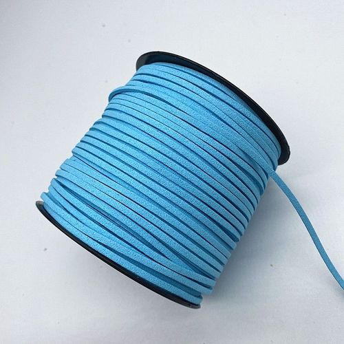 Lot De Cordons Plats Tressés En Faux Daim,3mm,5 Mètres/Lot,Coréens,Velours,Cuir,Ficelle,Fait À La Main,Pour Bricolage,Bijoux,Fournitures Exécutives #I