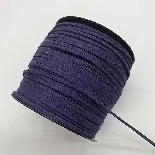 Lot De Cordons Plats Tressés En Faux Daim,3mm,5 Mètres/Lot,Coréens,Velours,Cuir,Ficelle,Fait À La Main,Pour Bricolage,Bijoux,Fournitures Exécutives #D