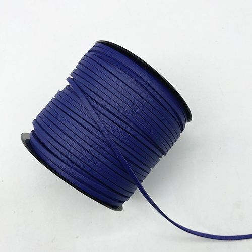 Cordon Plat En Faux Daim Tressé En Cuir Et Dentelle,5yards,3mm,En Velours Coréen,Fait À La Main,Pour La Fabrication De Bijoux #E