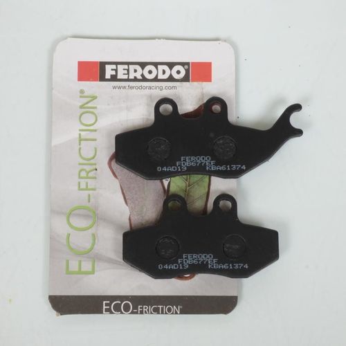 Plaquette De Frein Ferodo Pour Scooter Piaggio 125 Beverly - Etrier Grimeca 2002 À 2007 Av / Ar Neuf