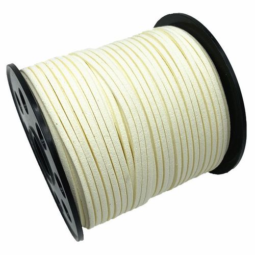 Cordon Plat Tressé En Faux Daim,5yards,3mm,En Velours Coréen,Fait À La Main,Pour La Fabrication De Bijoux,Fournitures - Ro #I