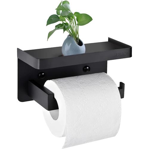 Kcbbe Porte Papier Toilette Auto-adhésif, Derouleur Papier