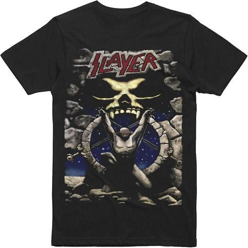 Slayer Live Intrusion Vintage T Shirt