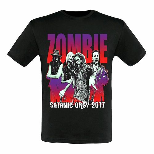 Rob Zombie Dreads Dateback 2017 T Shirt