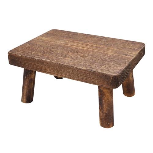 Lits Hauts Escabeau En Bois Tabouret En Bois Cuisine Salon Placard Durable Robuste Design Rustique Et