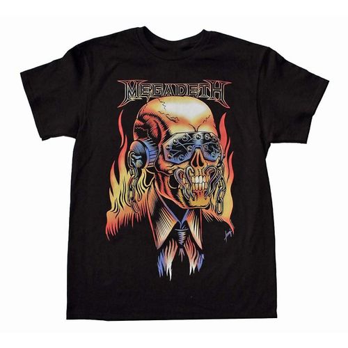 Megadeth T Shirt Megadeth Vic Rattlehead T-Shirt