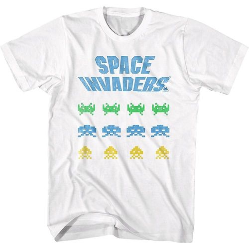 Distressed Space Invaders T-Shirt