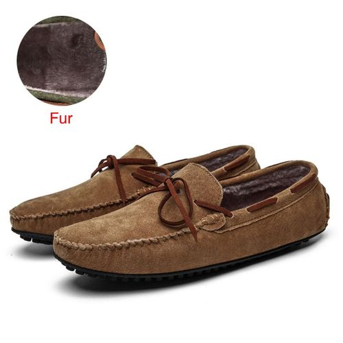 Chaussures Dekabrmocassins En Cuir Véritable Pour Hommechaussures Décontractéesrespirantesvertespour L'été