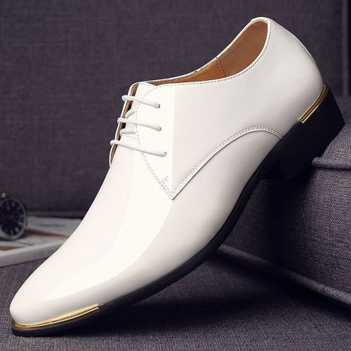 Chaussures Provoqué En Cuir Verni Pour Hommes,Chaussures D'affaires Pour Hommes,Chaussures De Mariage Pour Hommes,Style Italien,Nouvelle Marque,Mode,38-47,2021