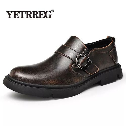 Vancat-Chaussures Oxford En Cuir Véritable Pour Hommes,Chaussures Provoqué,Mocassins À La Mode,Chaussures Plates Décontractées,Haute Qualité,Nouvelle Marque,Taille 38-46
