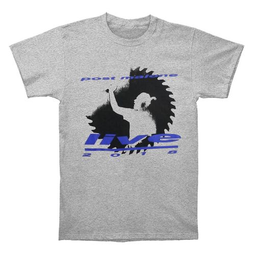 Post Malone Live Saw Grey T Shirt