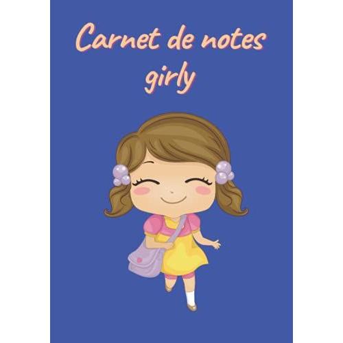 Carnet De Notes Girly: Journal Intime Girly - Girly Cadeau