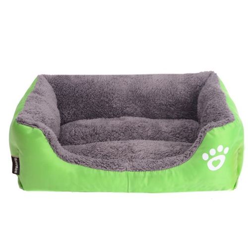 Canapé-Lit Chaud D'hiver Pour Grands Chiens Et Chats,Tapis À Genoux,Coussin De Maison,Lits De Couchage Pour Animaux De Compagnie,Polymères Pour Grands Et Petits Chi - Type Green-3xl 110cmx85cmx19cm