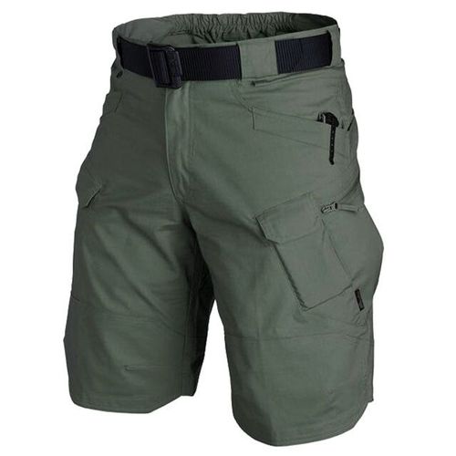Short Cargo Militaire Urbain Imperméable Pour Homme,Pantalon De Randonnée,Vêtements D'extérieur,Séchage Rapide,Multi-Poches,Grande Taille