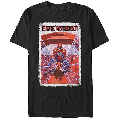 Water Proof Comic Cover Spider-Man T-Shirt