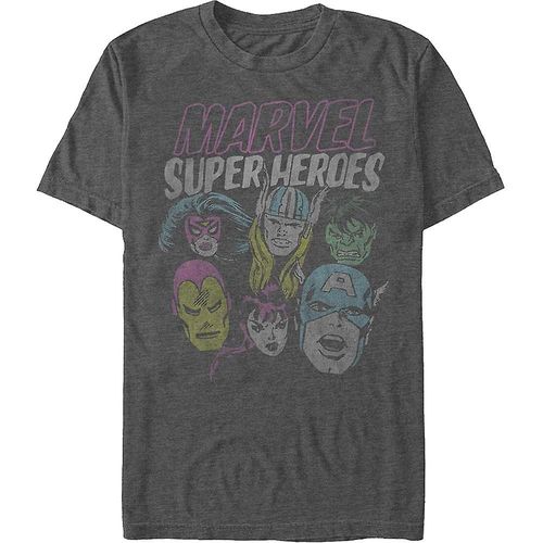 Superhero Head Shots Marvel Comics T-Shirt