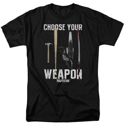 Choose Your Weapon Pulp Fiction T-Shirt