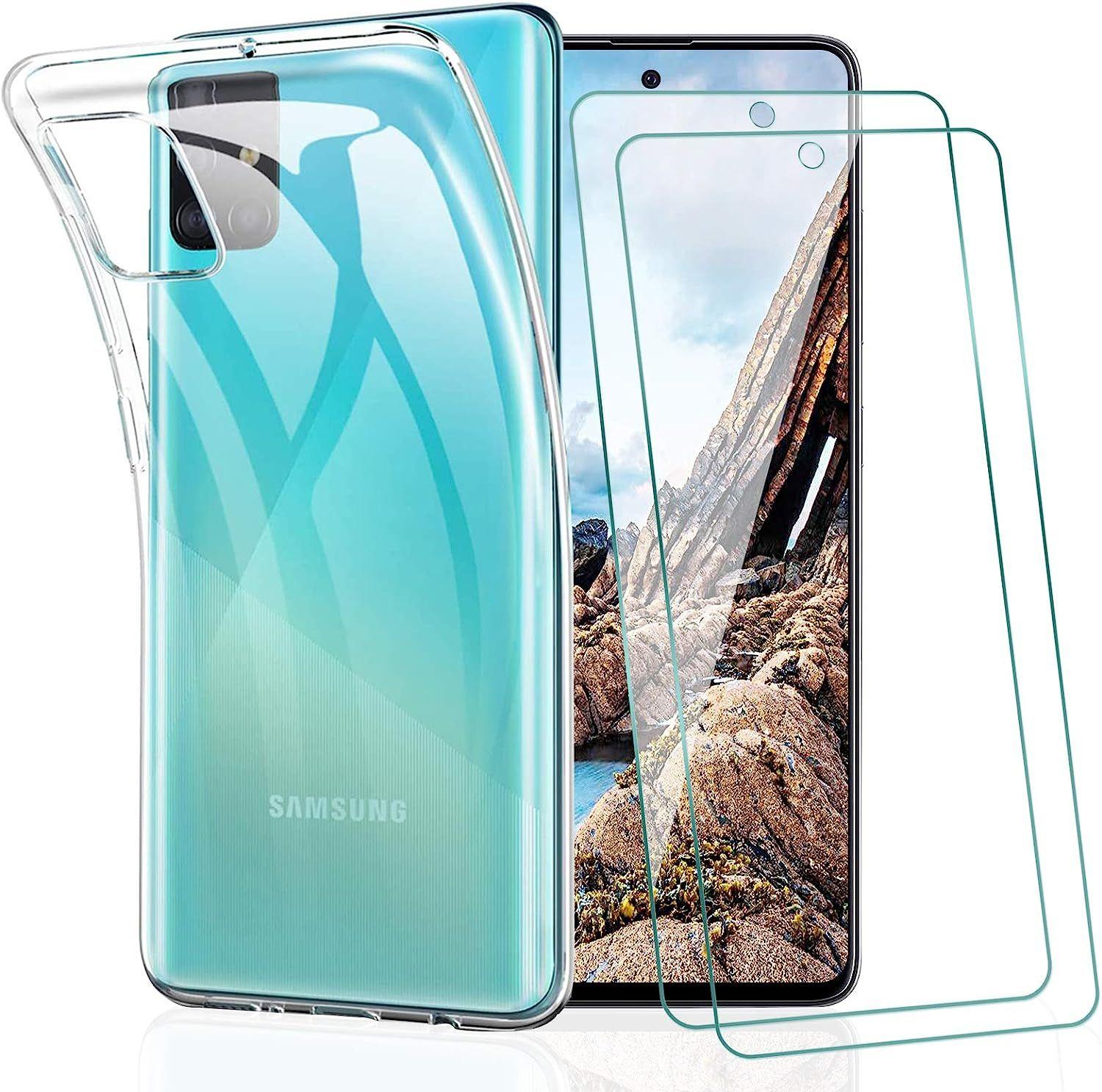 Étui Samsung A51 et protection d'écran Samsung A51 - Étui