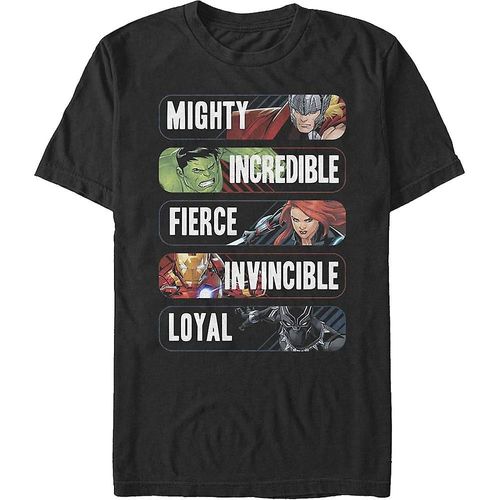 Avenger Adjectives Marvel Comics T-Shirt