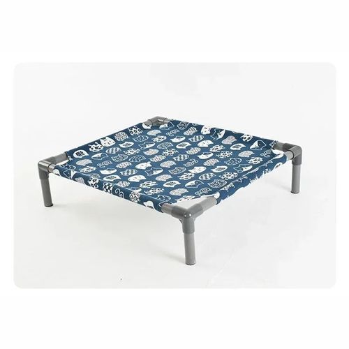Lit Hamac Pour Chien Avec Poignées Amovibles,Lit Pour Chien Avec Polymères Lavables,Humidité Confortable,Lit Pour Chien Suréwer,Non Ald Astronomique,Rectangle - Type Blue #B