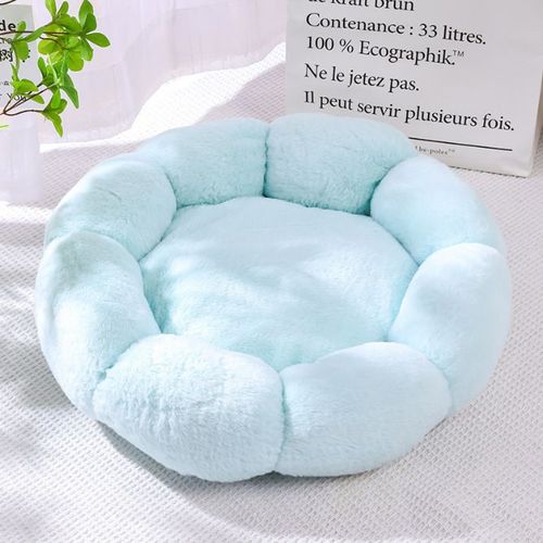 Polymères Uniques En Forme De Fleur Pour Chien,Lit Pour Animal De Compagnie Pour Un Sommeil Confortable,Utilisation Intérieure Et Extérieure - Type Green-50cm