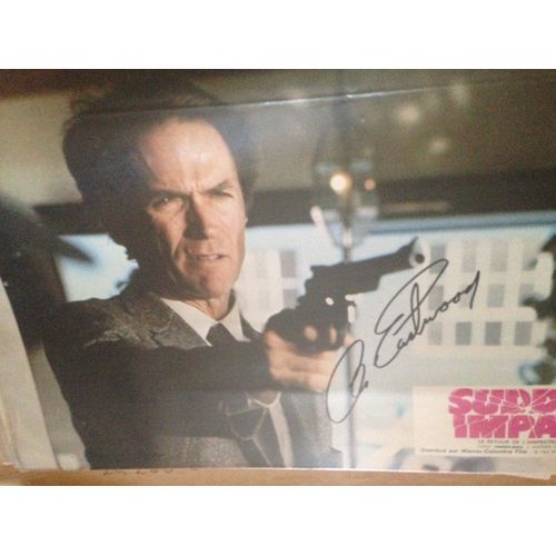 Clint Eastwood - Autographe