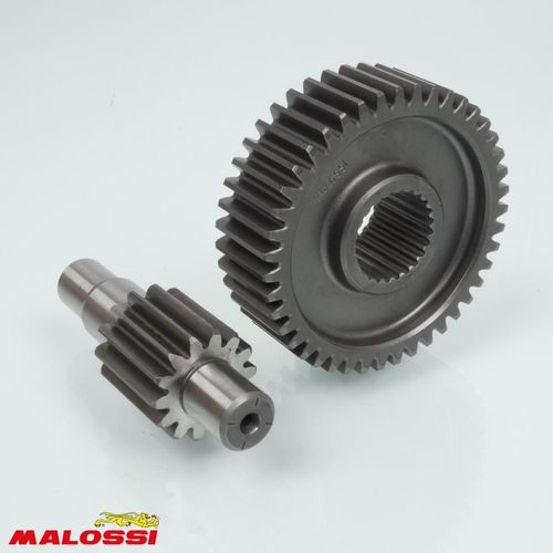 Pont Arrière De Transmission Malossi Pour Scooter Mbk 125 Cityliner Après 2006 6713301 / Htq Gears 14x43 Neuf