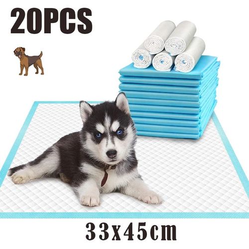 Couches Super Absorbantes Pour Animaux De Compagnie,Coussinets De Dressage Pour Chiens,Couches Pour Chiots Et Chats,Couches Pour Chiots,Polymères De Surface À Séchage Rapide,120 Pièc - Type S-20pcs