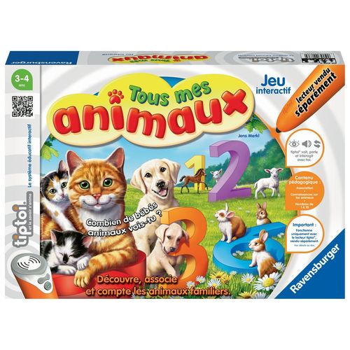 Premier Age Tiptoi - Tous Mes Animaux