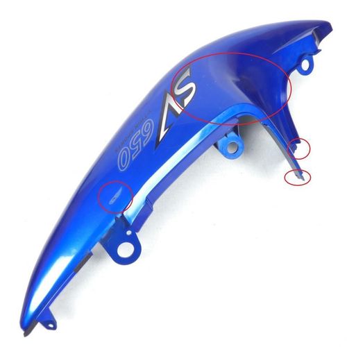 Coque Arrière Gauche Origine Pour Moto Suzuki 650 Sv 1999 À 2002 45512-19f