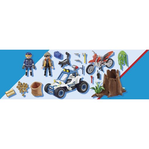 Lot De 4 Matraques Playmobil Pour Policiers - Pièces Détachées Occasion - Réf. 70570