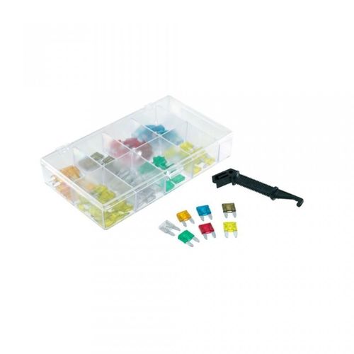 Kit 100 Mini Fusible 11x16x4mm Plat Enfichable Rms Pour Moto Auto 5a À 30a Neuf