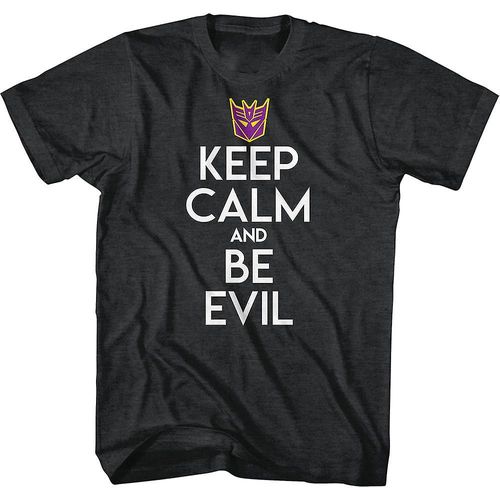 Decepticons Keep Calm And Be Evil Transformers T-Shirt